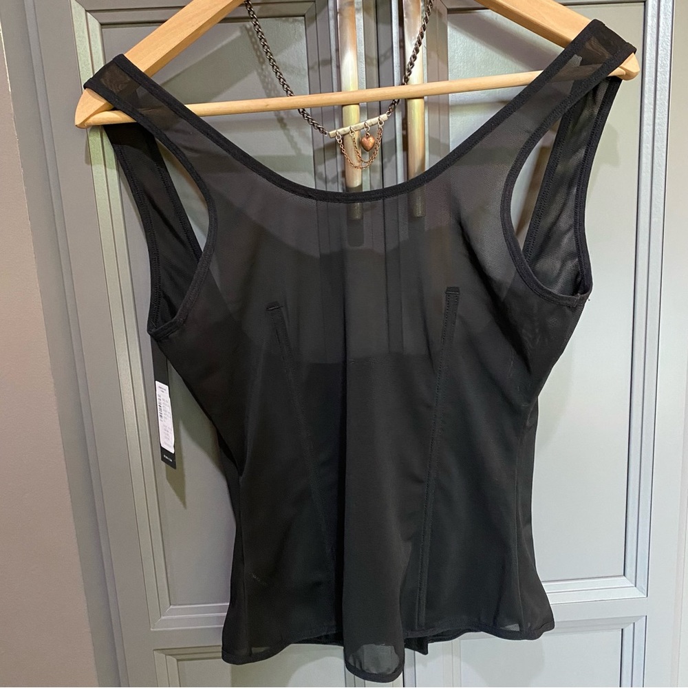 BCBG max azria sheer underbust corset xl - Picture 5 of 7